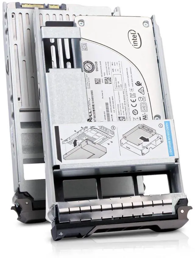 Main image of Dell 960GB SATA 6Gb/s 3D TLC 3 DWPD 3.5" Enterprise Mixed Use SSD 3R4M0 G13