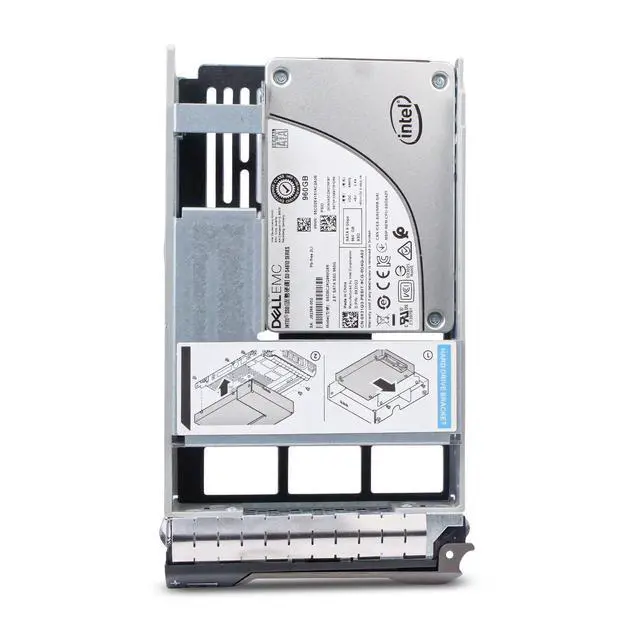 Alt view image 4 of 7 - Dell 960GB SATA 6Gb/s 3D TLC 3 DWPD 3.5" Enterprise Mixed Use SSD 3R4M0 G13