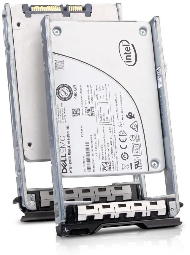 Main image of Dell 960GB SATA 6Gb/s 3D TLC 3 DWPD 2.5" Enterprise Mixed Use SSD T2G0Y G13