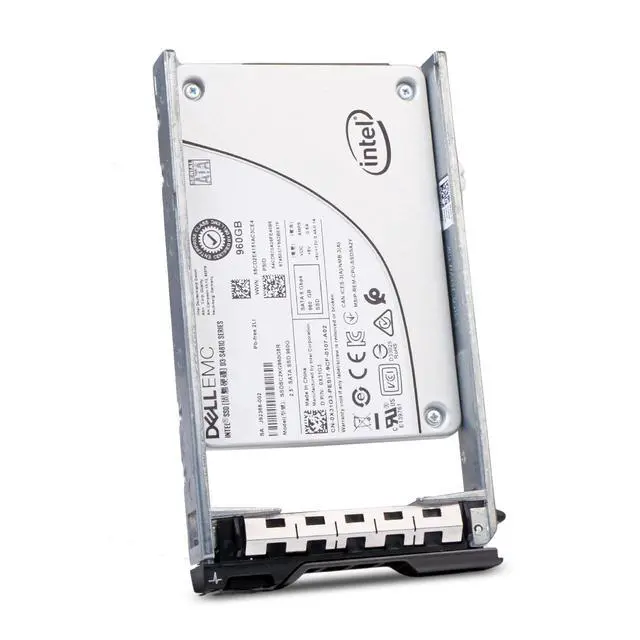 Alt view image 2 of 7 - Dell 960GB SATA 6Gb/s 3D TLC 3 DWPD 2.5" Enterprise Mixed Use SSD T2G0Y G13