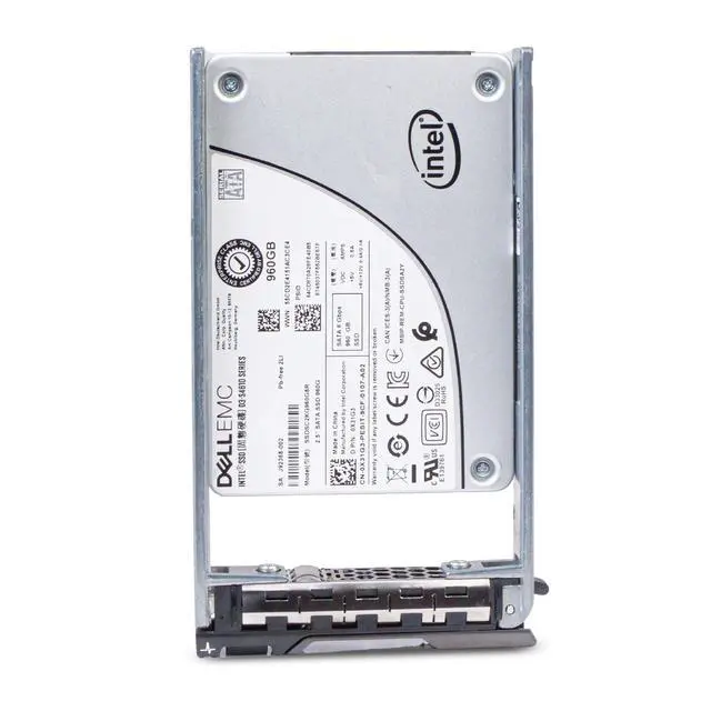 Alt view image 4 of 7 - Dell 960GB SATA 6Gb/s 3D TLC 3 DWPD 2.5" Enterprise Mixed Use SSD T2G0Y G13