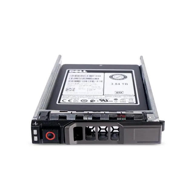 Alt view image 6 of 7 - Dell 3.84TB SATA 6Gb/s 3D TLC 1.3 DWPD 2.5" Read Intensive SSD 09Y3HD G13