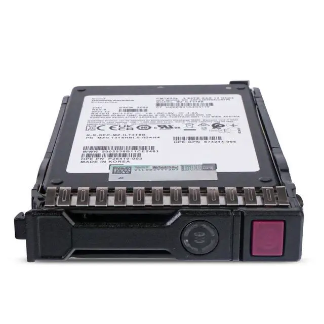 Alt view image 7 of 7 - (NOT FOR HOME PC!) HP Generation 8 3.84TB P19921-003 SAS 12Gb/s 3D TLC 1 DWPD 2.5" SSD