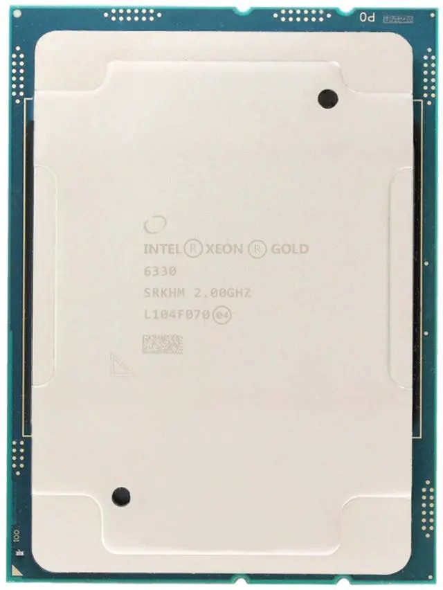 Alt view image 3 of 3 - SRKHM 28-Core 2.0GHz (3.1GHz) 2933MHz 42M 205W - Intel Xeon Gold 6330 -R
