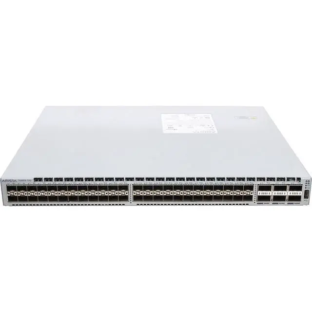 Alt view image 2 of 5 - Arista DCS-7050SX-72Q-R 48P 10GbE SFP+ 6P 40GbE QSFP+ RA Switch