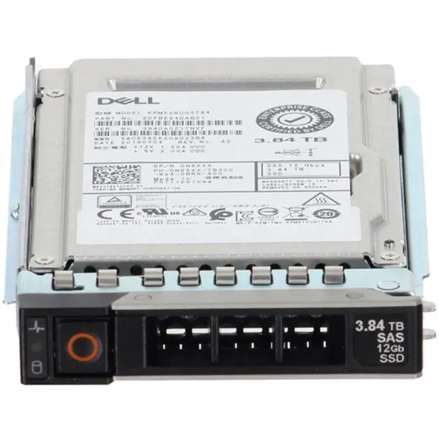 Alt view image 2 of 5 - (NOT FOR HOME PC!) N85XX-CDL Dell 3.84TB 12Gbps SAS RI TLC 2.5 SSD KPM5XRUG3T84