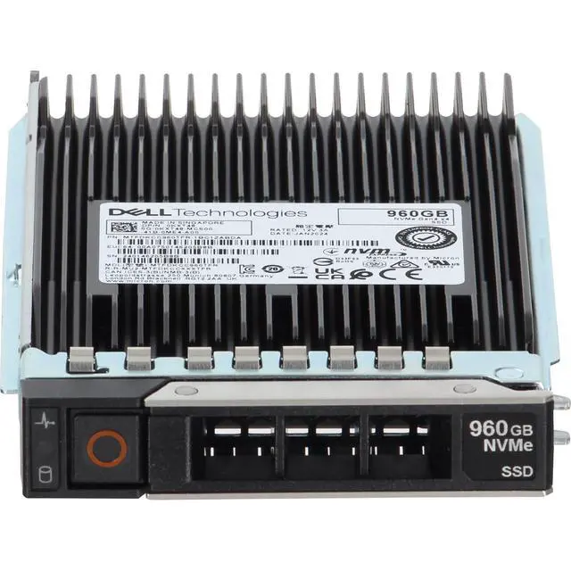 Alt view image 2 of 5 - KXT48-CDL Dell 960GB Data Center NVMe Gen4 RI TLC 2.5 SSD 7450 Pro