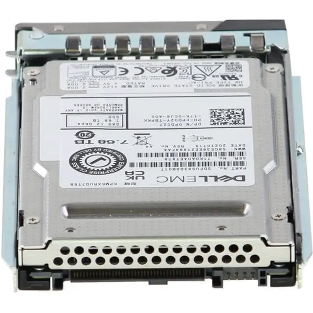 Alt view image 4 of 5 - (NOT FOR HOME PC!) PD02Y-CDL Dell 7.68TB 12/24Gbps SAS RI TLC 2.5 SSD KPM6XRUG7T68