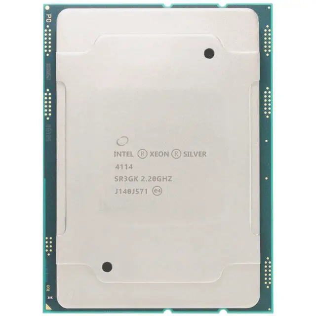 Alt view image 3 of 3 - SR3GK 10-Core 2.2GHz (3.0GHz) 2400MHz 13.75M 85W - Intel Xeon Silver 4114 -R