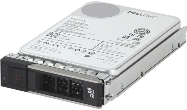 Main image of 39XRY Dell 16TB 7.2K 512e 6Gbps SATA 3.5 HDD Exos X16