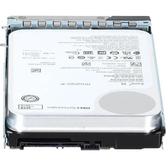 Alt view image 4 of 5 - 458DG-CDN Dell 32TB 7.2K 512e 6Gbps SATA 3.5 HDD Exos M