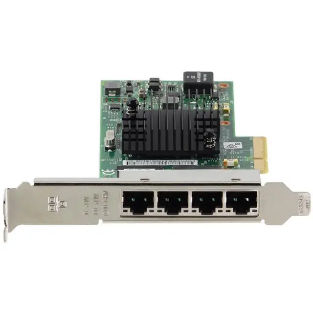 Alt view image 2 of 7 - 0NWK2 Dell Intel I350-T4 Quad Port 1Gb RJ45 FH