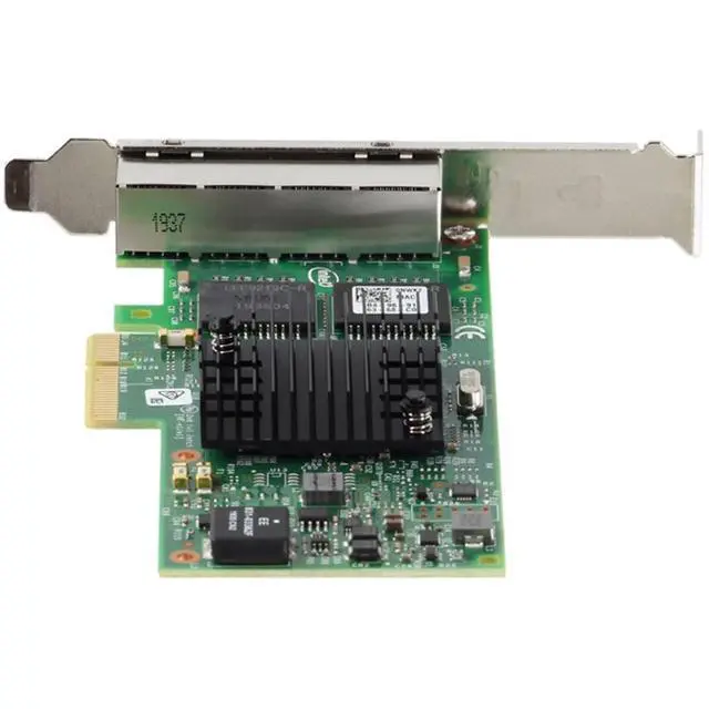 Alt view image 4 of 7 - 0NWK2 Dell Intel I350-T4 Quad Port 1Gb RJ45 FH