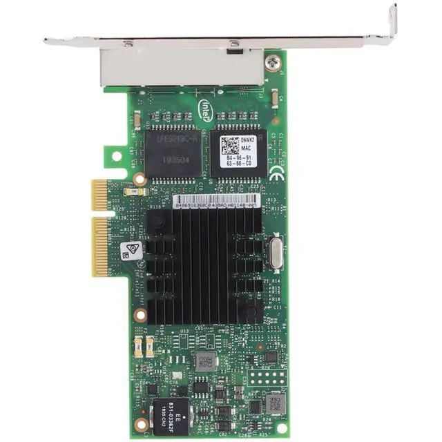 Alt view image 5 of 7 - 0NWK2 Dell Intel I350-T4 Quad Port 1Gb RJ45 FH