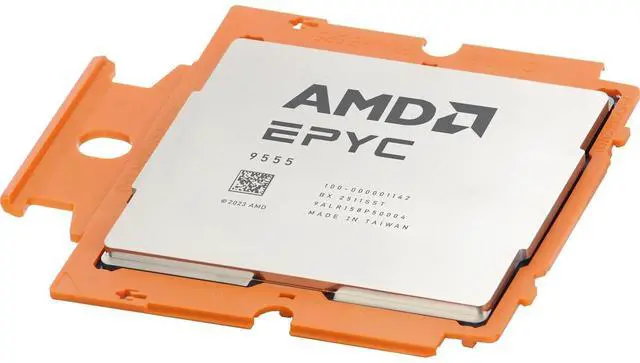 Main image of AMD EPYC 9555 64C 3.2GHz 256M DDR5-6400 360W (Dell) (100-000001142) -R