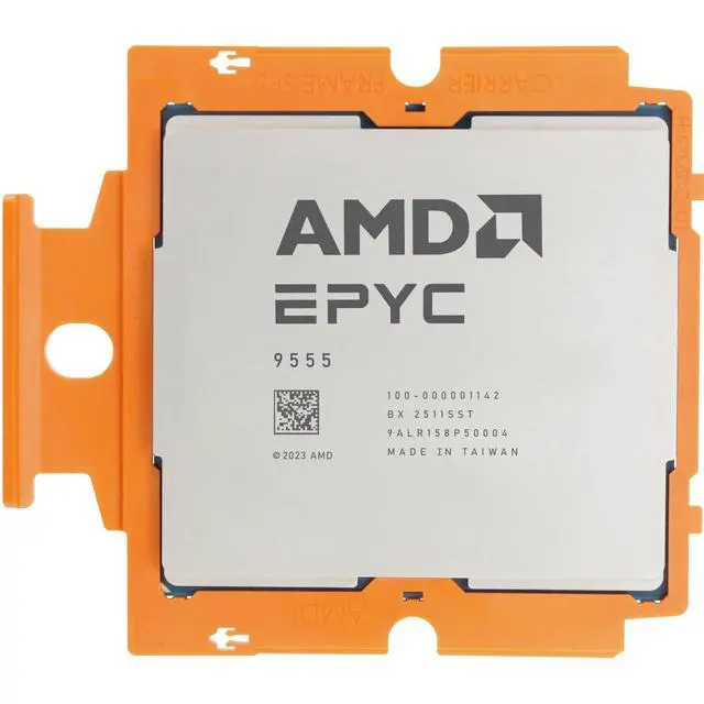 Alt view image 3 of 3 - AMD EPYC 9555 64C 3.2GHz 256M DDR5-6400 360W (Dell) (100-000001142) -R