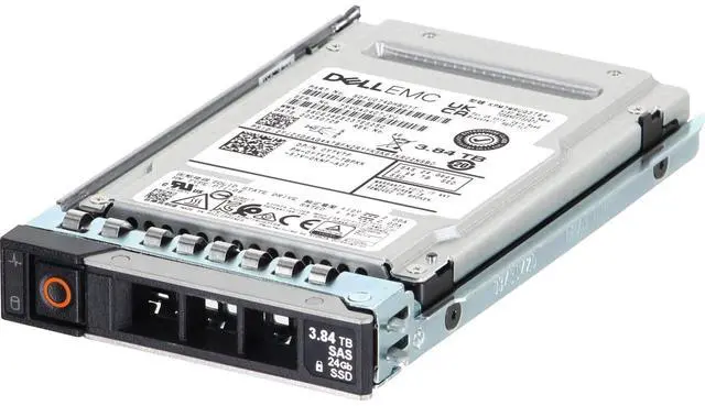 Main image of (NOT FOR HOME PC!) YTVTF-CDN Dell 3.84TB 24Gbps SAS RI TLC SED FIPS 2.5 SSD KPM7WRUG3T84