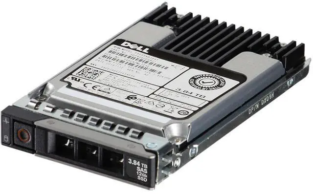 Main image of (NOT FOR HOME PC!) 3DDFT Dell 3.84TB 12Gbps SAS MU MLC 2.5 SSD PX05SVB384Y CPO -R