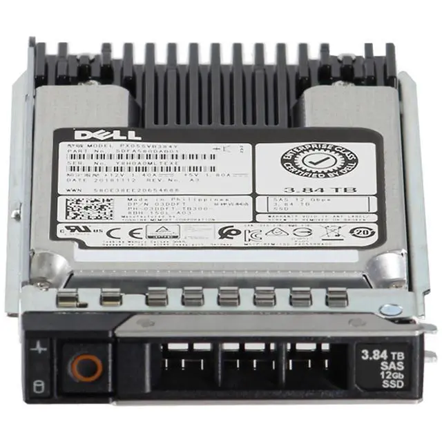 Alt view image 2 of 7 - (NOT FOR HOME PC!) 3DDFT Dell 3.84TB 12Gbps SAS MU MLC 2.5 SSD PX05SVB384Y CPO -R