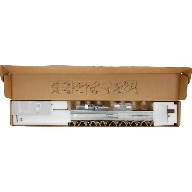 Alt view image 5 of 6 - 65PM5 Dell King Slide 2U Combo Drop-in/Stab-in Sliding Rail Kit (B22)