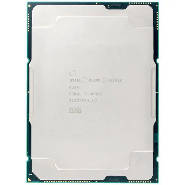 Alt view image 3 of 3 - SRKXL 16-Core 2.4GHz (3.4GHz) 2667MHz 24M 135W - Intel Xeon Silver 4314 -R