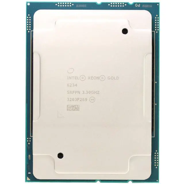 Alt view image 3 of 3 - SRFPN 8-Core 3.3GHz (4.0GHz) 2933MHz 25M 130W - Intel Xeon Gold 6234 -R