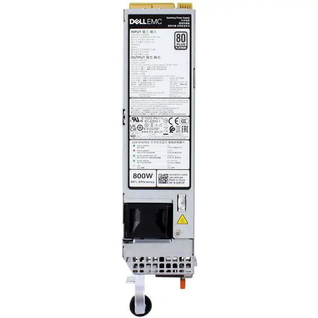Alt view image 5 of 7 - C8T2P Dell 15G/16G 800W 80+ Platinum 60mm PSU
