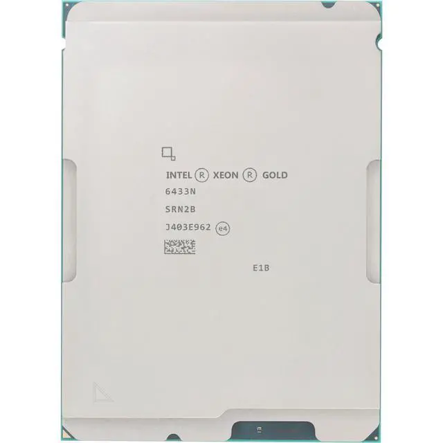 Alt view image 3 of 3 - SRN2B 32-Core 2.0GHz (3.6GHz) 4400MHz 60M 205W - Intel Xeon Gold 6433N -R