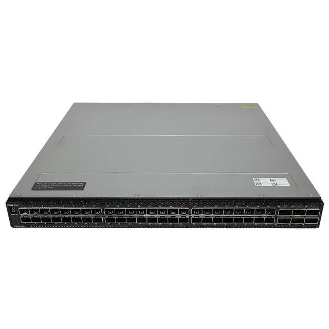 Alt view image 2 of 6 - Dell S5048F-ON 48P 25GbE SFP28 6P 100GbE QSFP28 RA Switch