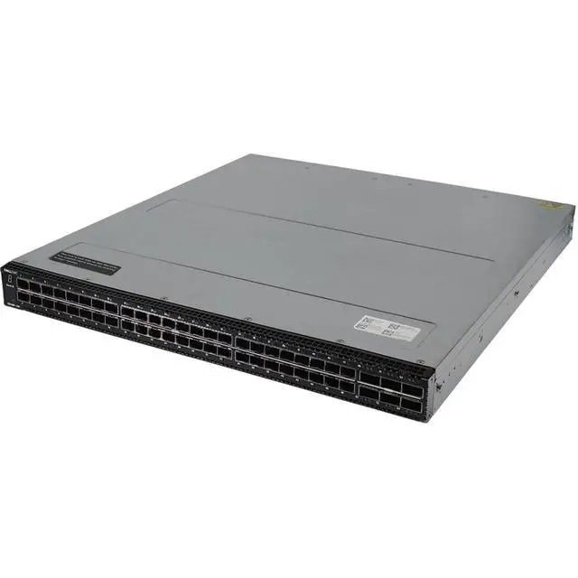 Alt view image 3 of 6 - Dell S5048F-ON 48P 25GbE SFP28 6P 100GbE QSFP28 RA Switch
