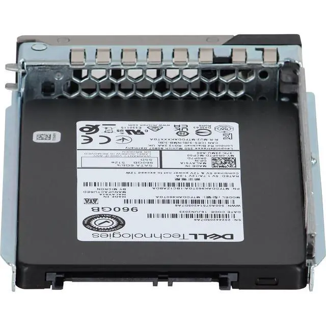 Alt view image 4 of 7 - R0P7D Dell 960GB 6Gbps SATA RI TLC 7mm 2.5 SSD 5400 Pro