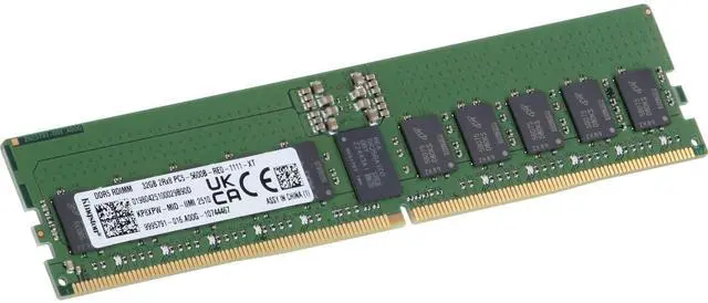 Main image of KP8XPW-MID-IIMI 2510 Kingston 32GB 2Rx8 DDR5 RDIMM- 5600MT/s
