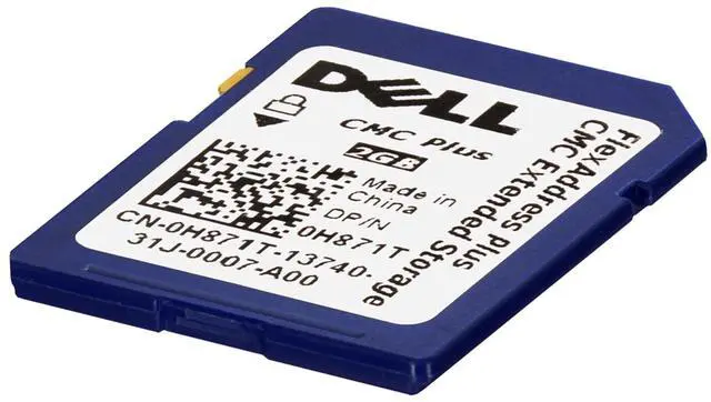 Main image of H871T Dell 2GB FlexAddress Plus CMC Extended Storage SD Card