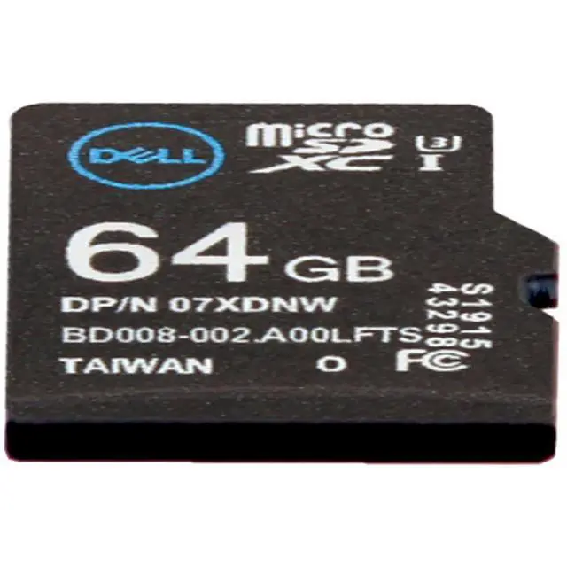 Alt view image 2 of 7 - 7XDNW Dell 64GB microSD Card