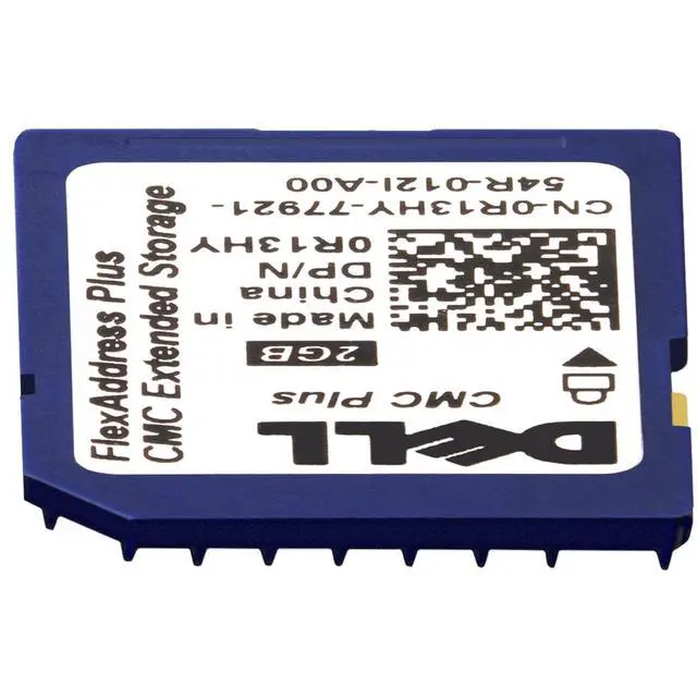 Alt view image 4 of 7 - R13HY Dell 2GB FlexAddress Plus CMC Extended Storage SD Card