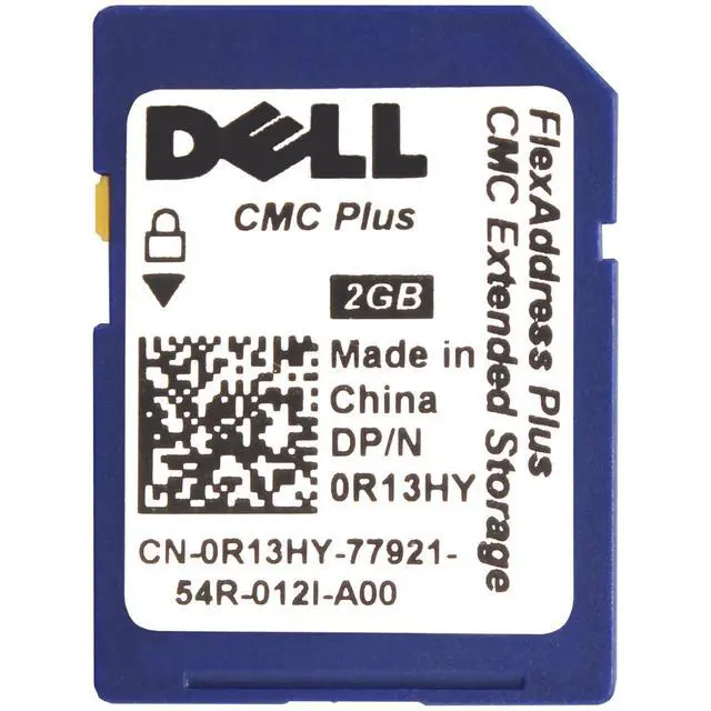 Alt view image 5 of 7 - R13HY Dell 2GB FlexAddress Plus CMC Extended Storage SD Card