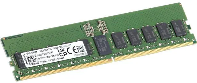 Main image of KP8XPW-MID-IIMI 2509 Kingston 32GB 2Rx8 DDR5 RDIMM- 5600MT/s