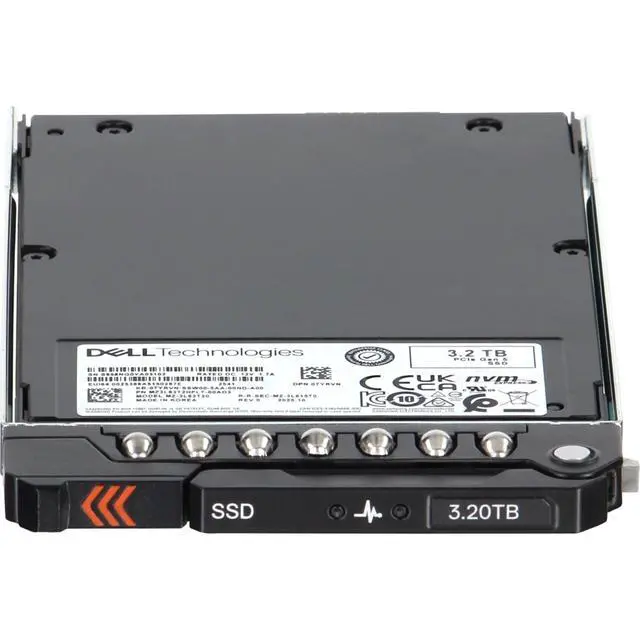Alt view image 2 of 5 - TYRVN-CD1 Dell 3.2TB Data Center NVMe Gen5 MU TLC E3.S SSD PM9D5a