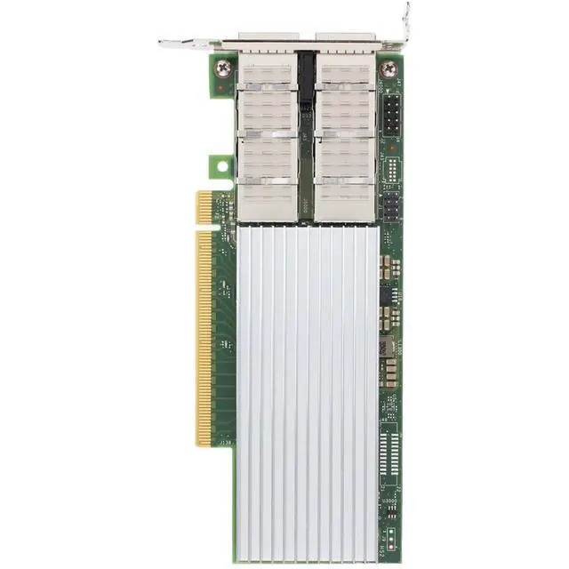 Alt view image 5 of 7 - DWNRF Dell Intel E810-CQDA2 Dual 100Gb QSFP28 LP Adapter