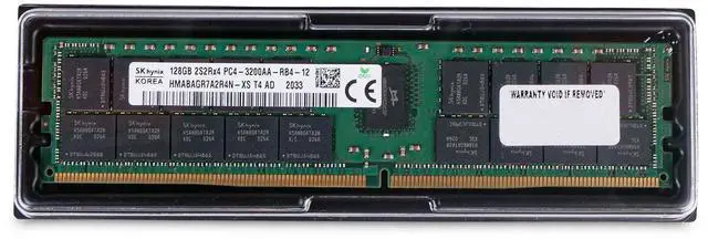 Main image of (NOT FOR HOME PC!) SK Hynix 128GB DDR4 3200Mhz ECC PC4-3200AA RDIMM RAM For Dell PowerEdge R450