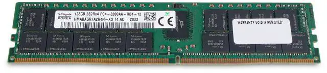 Alt view image 2 of 7 - (NOT FOR HOME PC!) SK Hynix 128GB DDR4 3200Mhz ECC PC4-3200AA RDIMM RAM For Dell PowerEdge R440