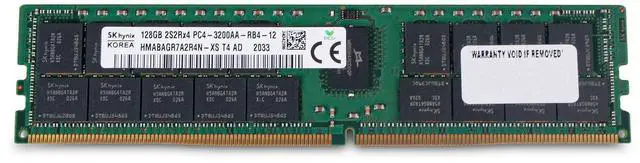 Alt view image 3 of 7 - (NOT FOR HOME PC!) SK Hynix 128GB DDR4 3200Mhz ECC PC4-3200AA RDIMM RAM For Dell PowerEdge R440