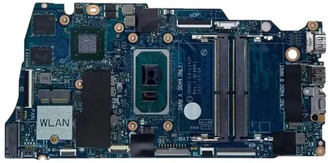 Main image of Dell Inspiron 15 3511 Laptop Motherboard i5-1135G7 2.4GHz LA-L242P YX04V