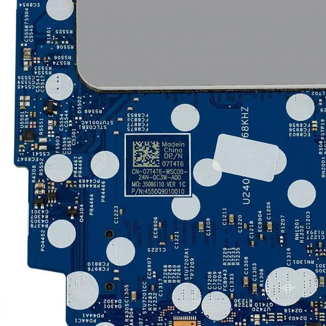 Alt view image 4 of 4 - Dell Inspiron 16 5620 Laptop Motherboard Core i5-1235U 4.4GHz 203128-1 7T4T6