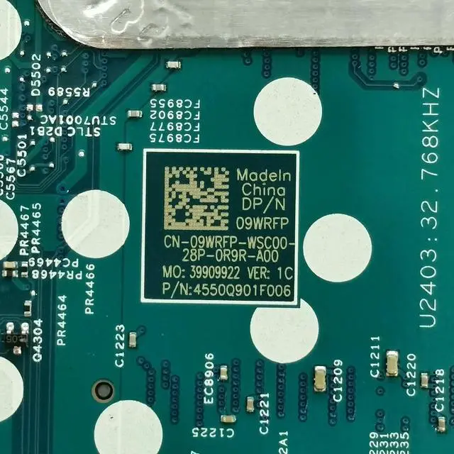 Alt view image 4 of 6 - Dell Vostro 16 5620 Laptop Motherboard Intel i7-1260P Nvidia MX570 2GB 9WRFP