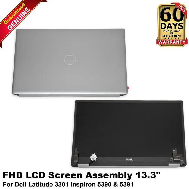 Main image of Dell Inspiron 5390 5391 13.3" FHD Glossy LCD Screen Display Assembly KDD58