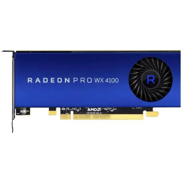 Alt view image 4 of 7 - Dell AMD Radeon Pro WX 4100 4GB GDDR5 Quad Mini Display port Graphics Card HFXTY