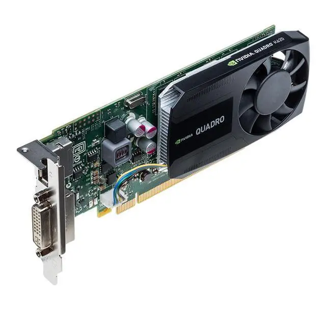 Alt view image 2 of 6 - PNY NVIDIA Quadro K620 2GB GDDR3 DVI DP PCIe x16 GPU Graphics Card VCQK620-PB