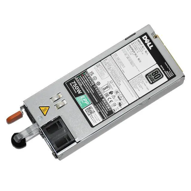 Alt view image 5 of 7 - Lot Of 2 Dell PowerEdge R640 R740 R730XD 750W 80+ Titanium Hot Plug Power Supply