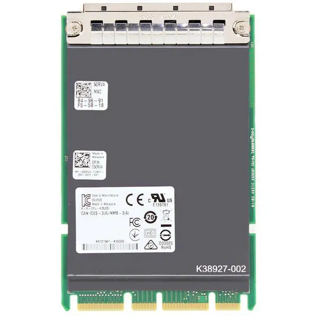 Alt view image 5 of 7 - 50RV4 Dell Intel X710-T4L Quad Port 10GbE RJ45 OCP 3.0